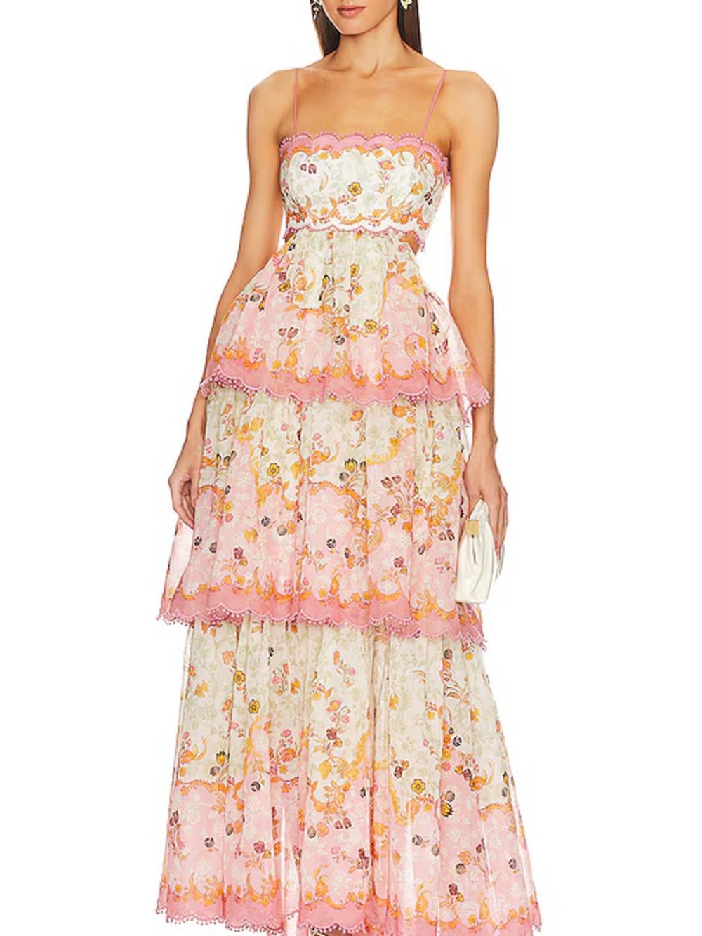 Zimmermann laurel frill dress